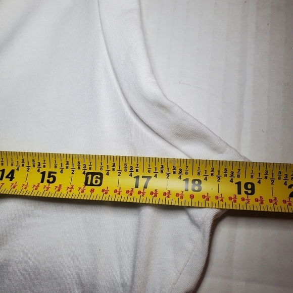 HOUSE OF HARLOW White Tank Bodysuit Size Large NWT - Picture 5 of 6